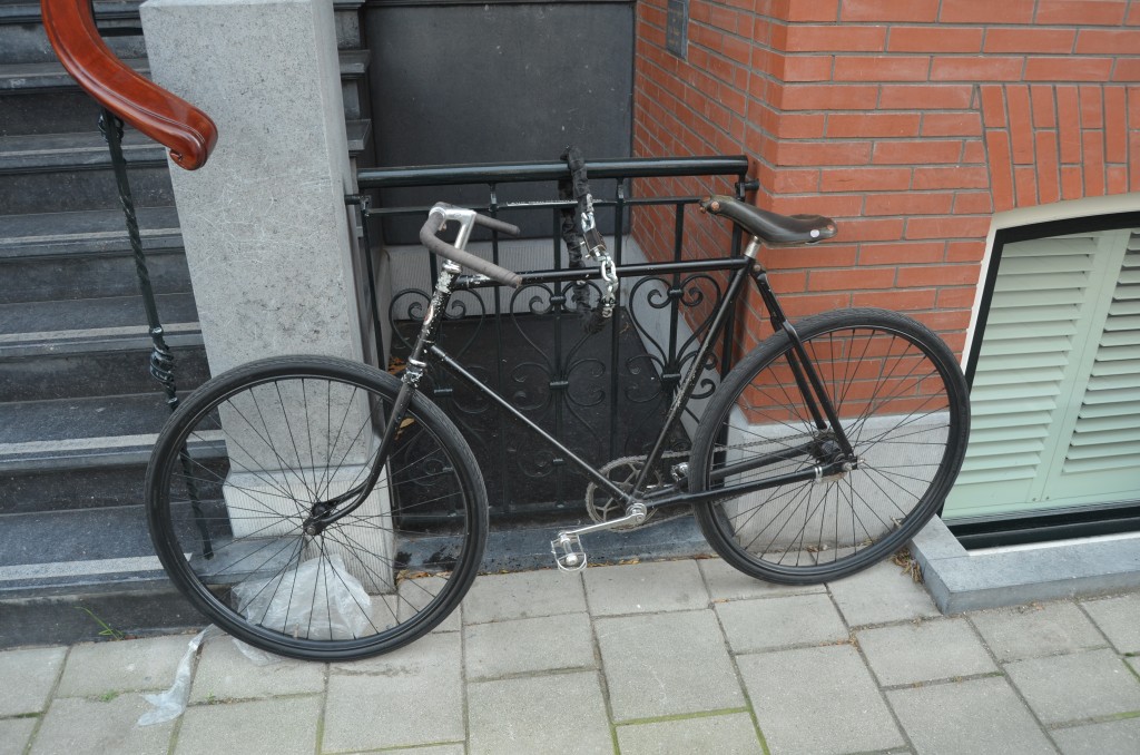 Lots of awesome bikes, though this one was particularly cool.