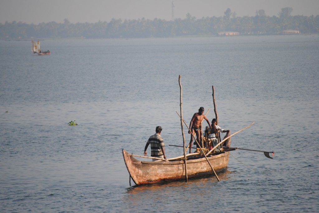 Early morning fishermen.