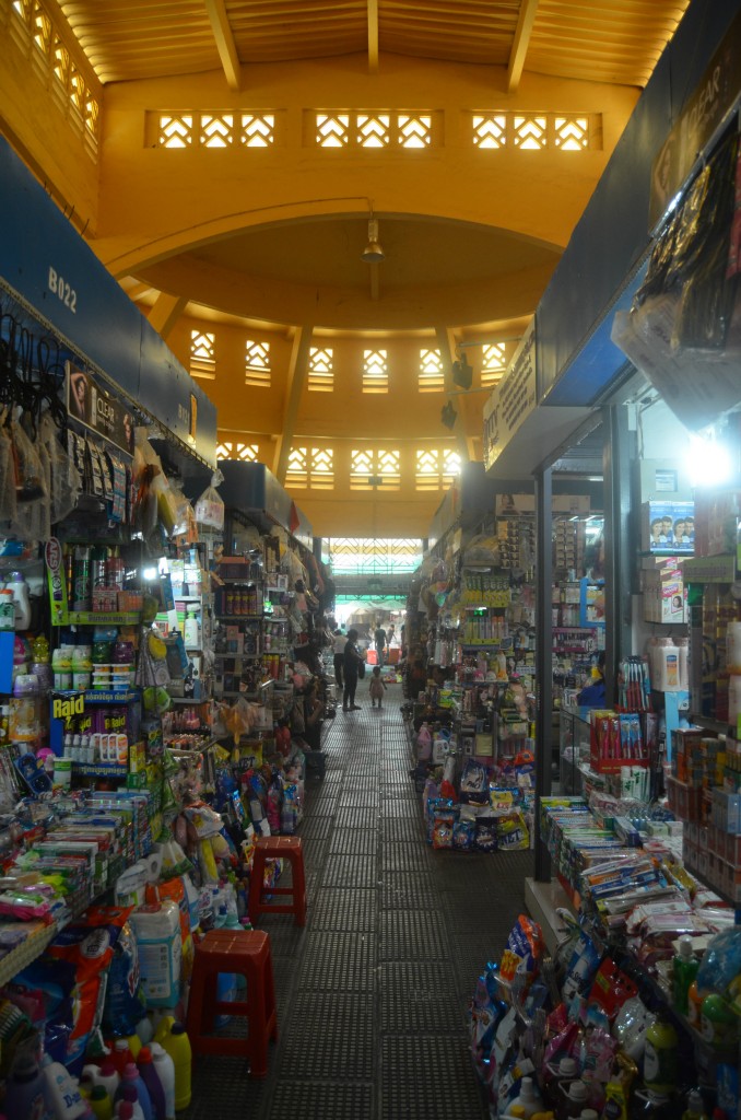 One aisle. This one had household supplies, others had electronics.